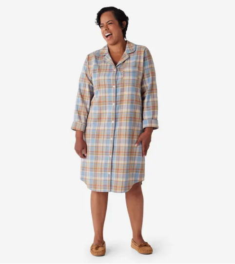 14) Company Cotton™ Family Flannel Womens Nightshirt