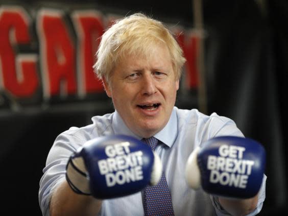 Brexit’s champion: Johnson has come out on top in the struggle to leave the EU (Getty)