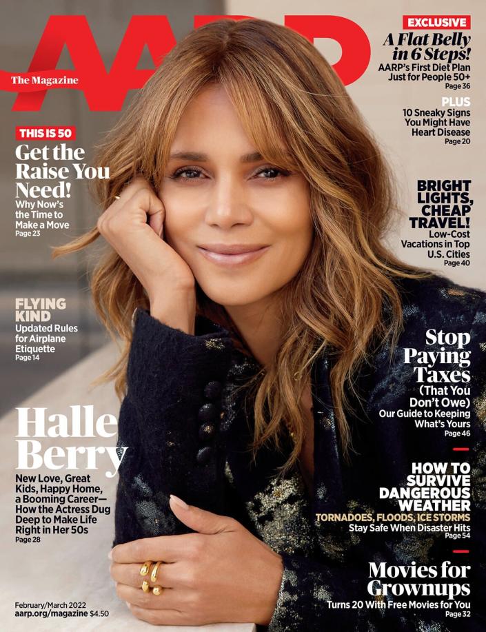 Halle Berry's AARP Cover