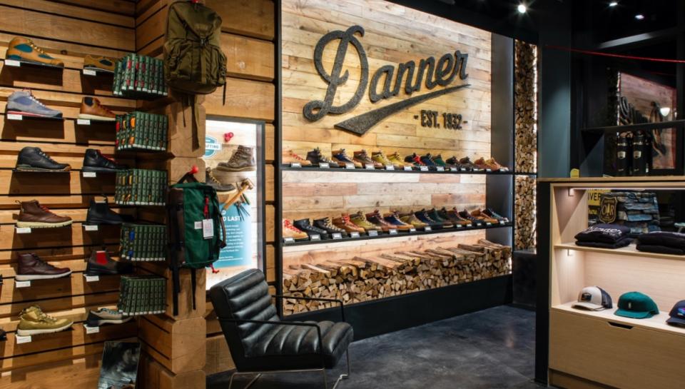 Danner, Basecamp at Market Station in Denver, Colo. - Credit: Danner