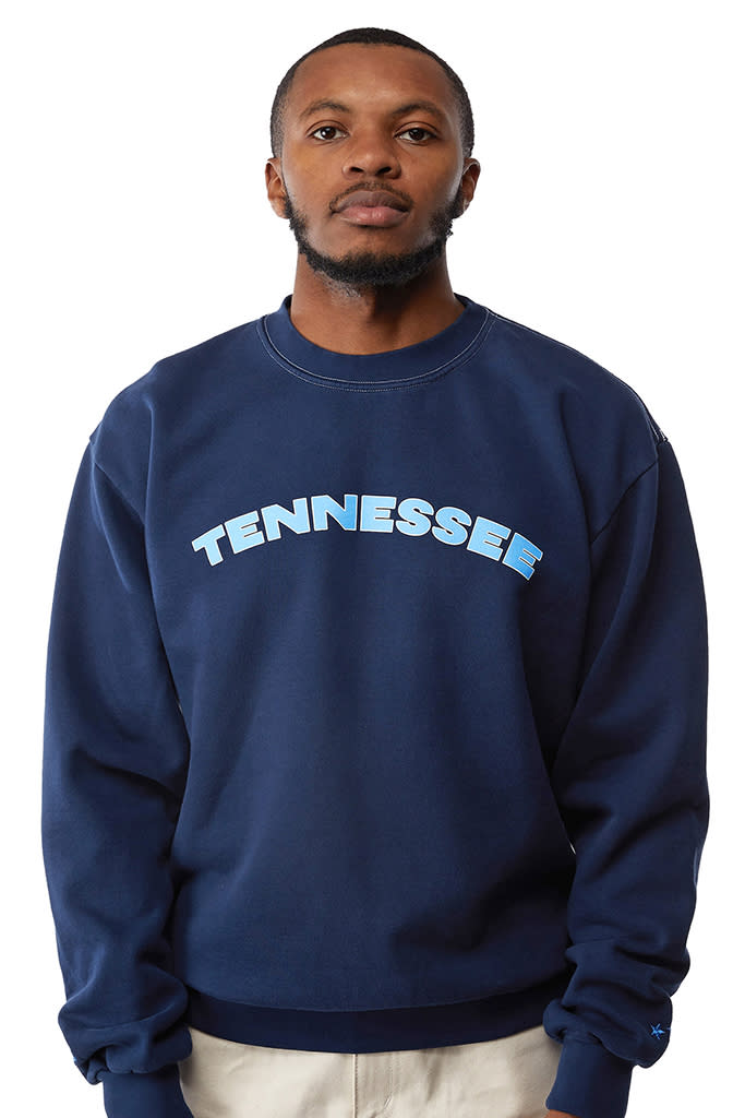 Rooted x Tennessee Titans crewneck sweatshirt. - Credit: Courtesy of Rooted