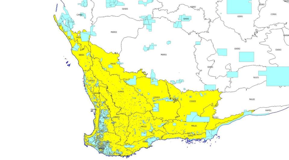 Southwest WA’s biodiversity hotspot spans more than 356,000 square kilometres.