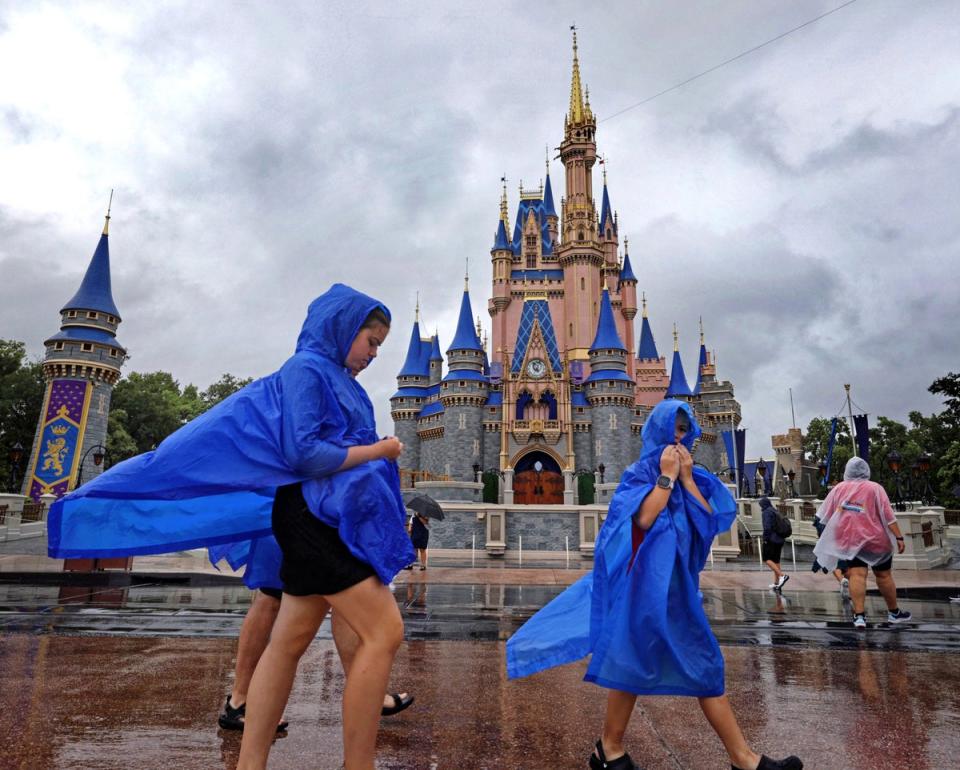 Hurricane Milton-Theme Parks (Orlando Sentinel)