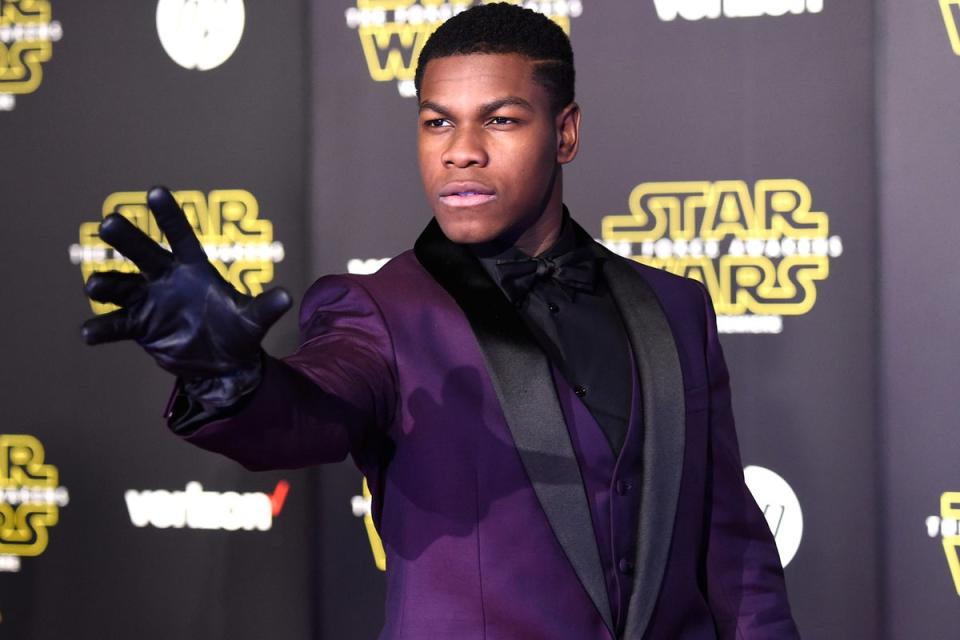 Boyega has opened up before about racist backlash he received for his Star Wars role (Frazer Harrison/Getty Images)