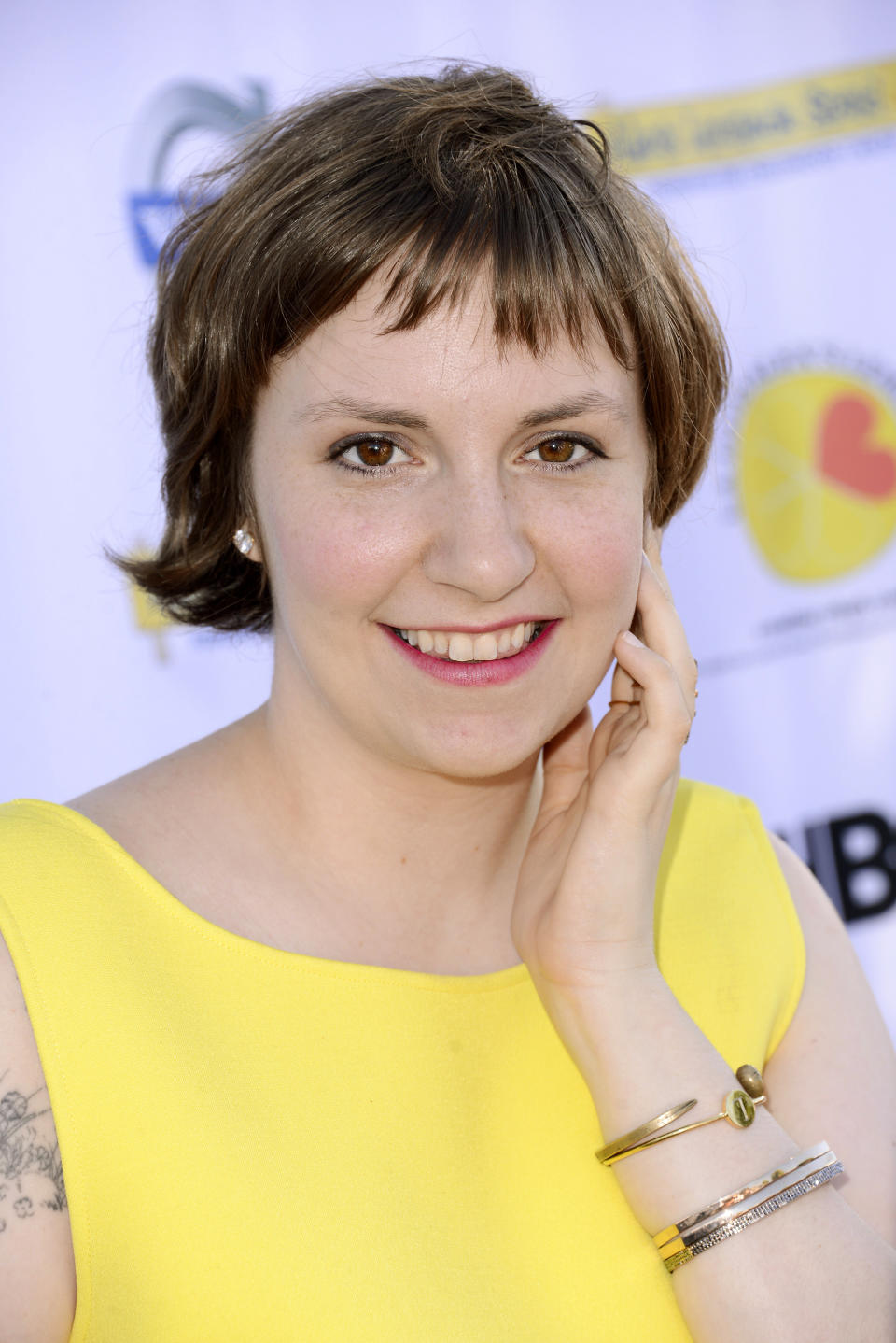 FILE - This Sept. 28, 2013 file photo shows actress Lena Dunham at the L.A. Loves Alex's Lemonade culinary event in Culver City, Calif. Dunham is working on a new TV project for HBO based on Betty Halbreich, renowned personal shopper at Bergdorf Goodman department store. (Photo by Dan Steinberg/Invision/AP, File)