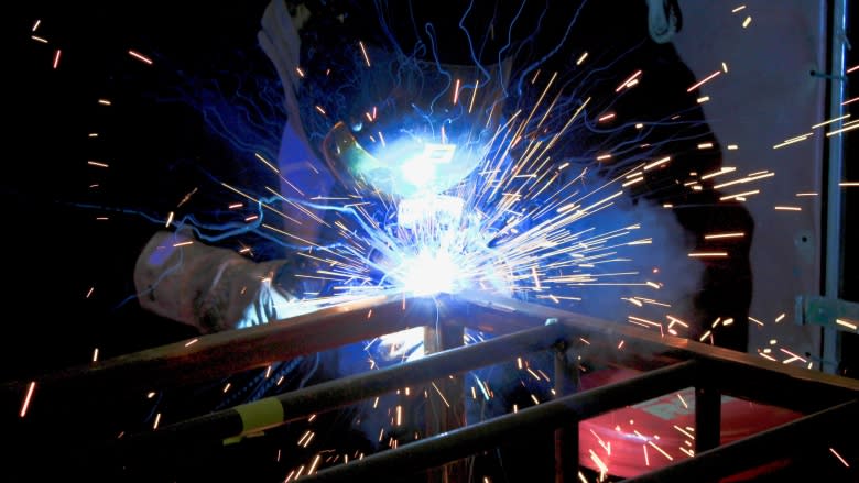 Quebec factory transforms into welding school by night to combat labour shortfall