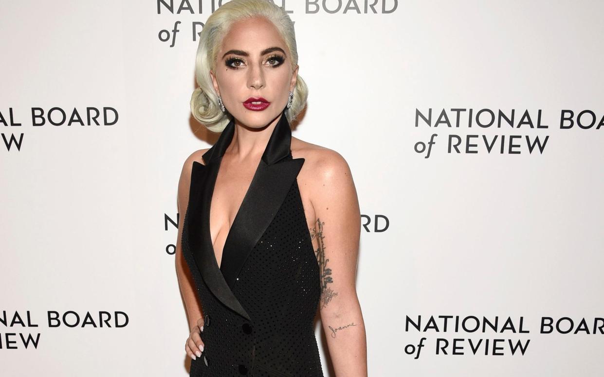 Lady Gaga attends the National Board Of Review awards gala on January 8th - Invision