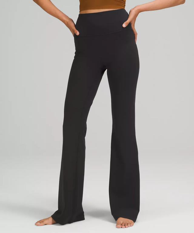 NEW Zella Barely Flare Live in High Waist Pants - Black - Size 4 — NEW MODEL