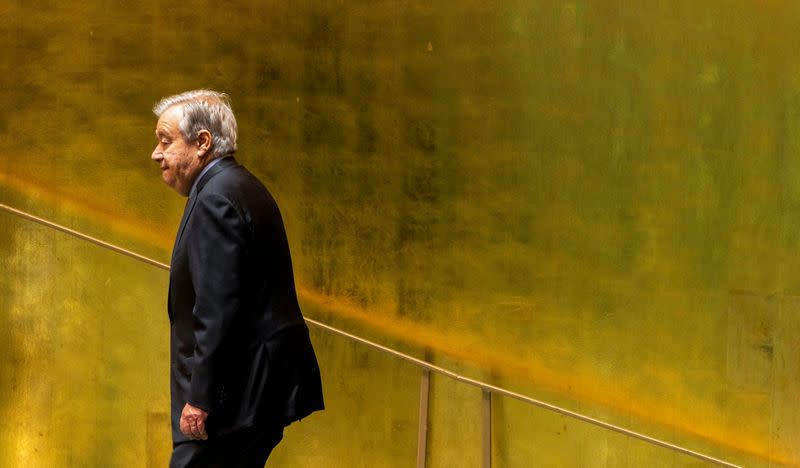 FILE PHOTO: 76th Session of the General Assembly at UN Headquarters in New York