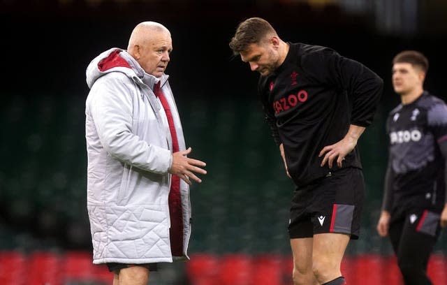 Warren Gatland and Dan Biggar