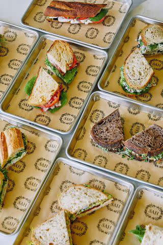 <p>Dylan Riley</p> Sandwiches at Katie Maloney and Ariana Madix's sandwich shop
