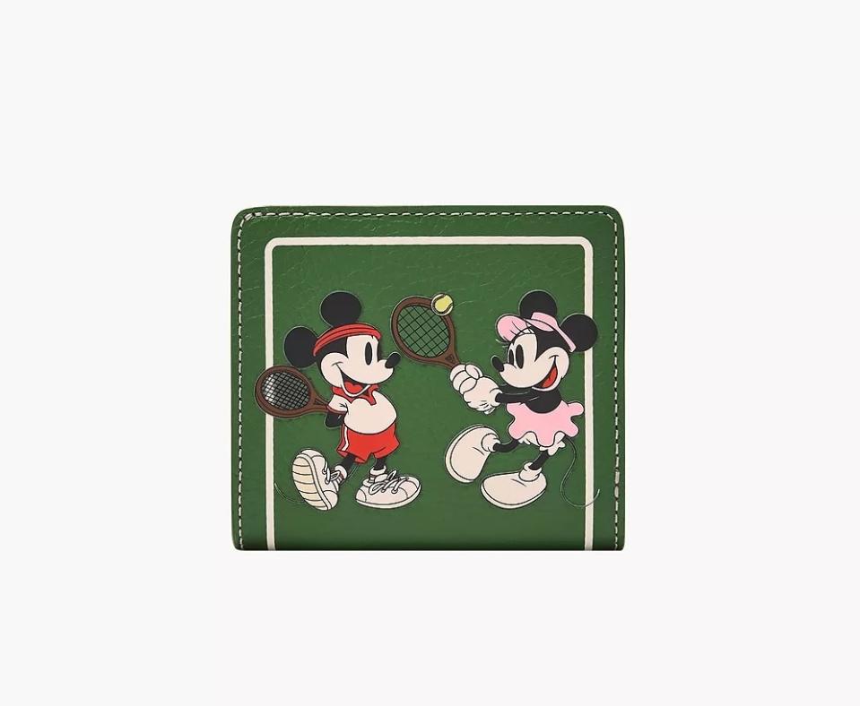 Disney Fossil Mickey Mouse Tennis Small Bifold