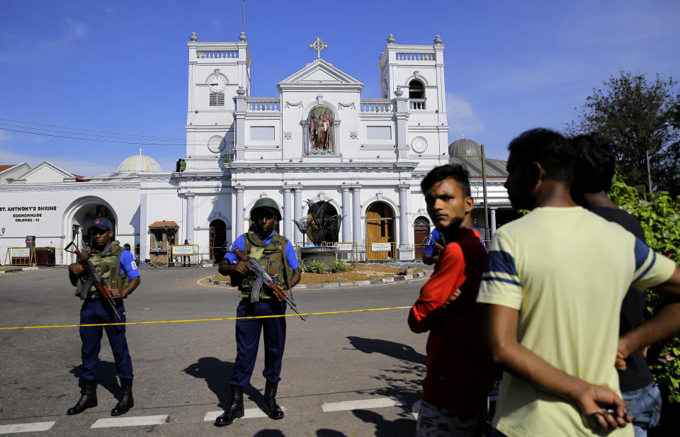 Iglesias y hoteles fueron atacados (AP Photo/Eranga Jayawardena)