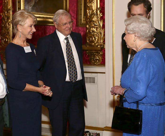 El encuentro de Helen Mirren con la reina Isabel II