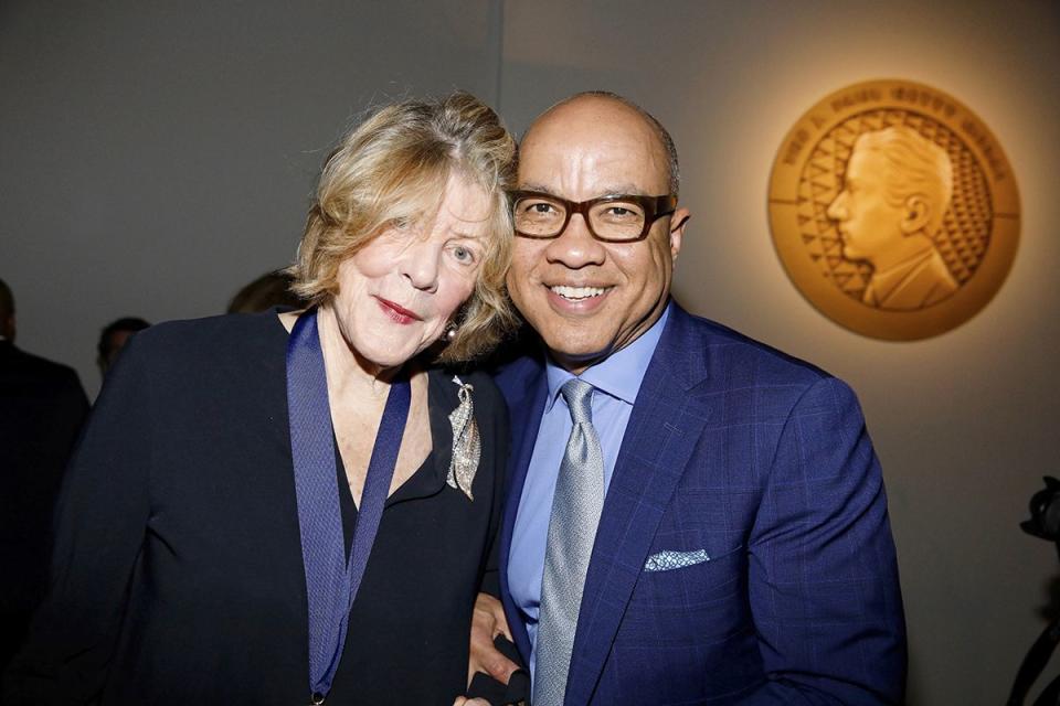 Agnes Gund and Darren Walker