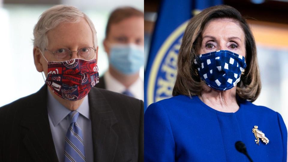 Nancy Pelosi and Mitch McConnell, Congress