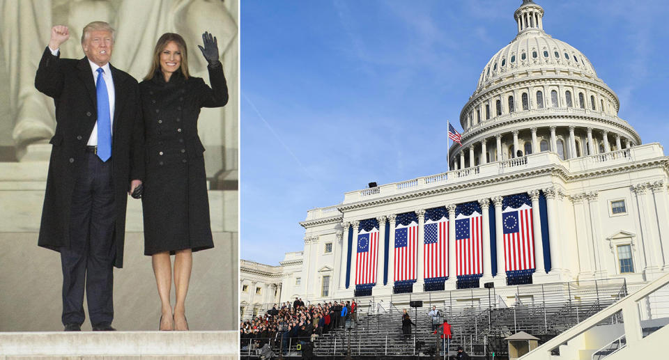 Donald J Trump will be sworn in as US President on January 20. (Rex/PA)