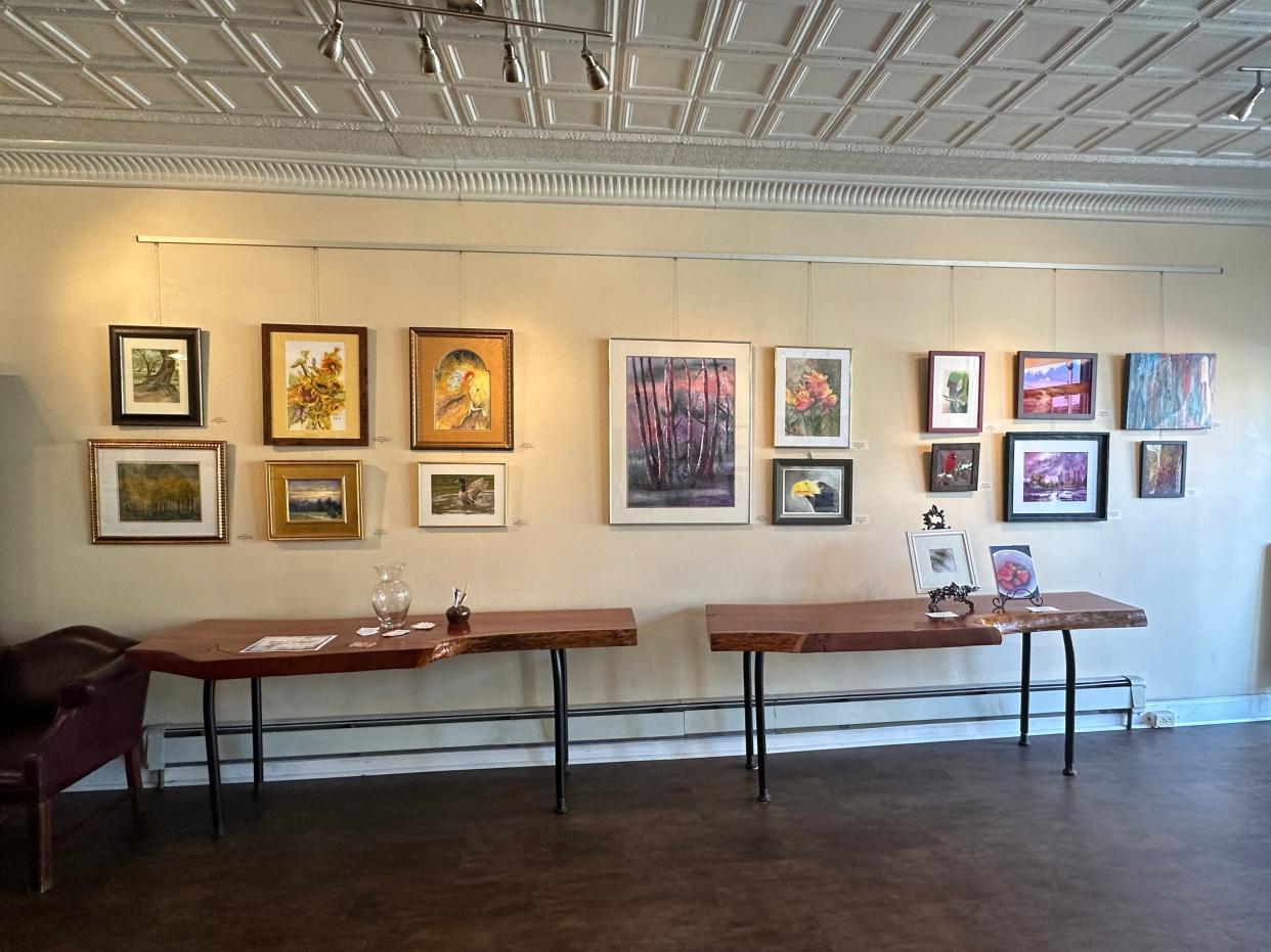 Beaver Valley and Moon-Sewickley area artists are featured West Hills Art League's anniversary show in downtown Coraopolis.