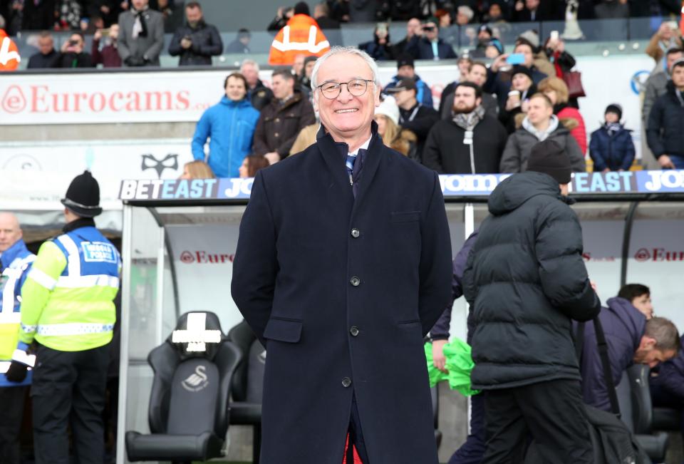 Leicester are in real trouble but Claudio Ranieri can still smile