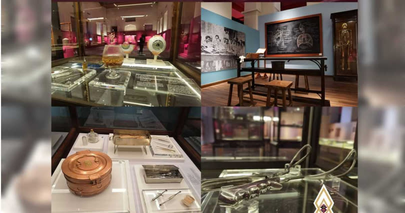 近期死亡博物館也舉辦醫療特展，展示了泰國醫療設備和工具的演進史，以及傳統的宗教醫術。（圖／翻攝自FB）