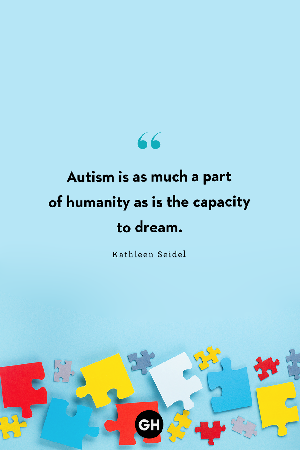 quote about autism by kathleen seidel