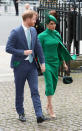 The Duke and Duchess of Sussex arrive at the Commonwealth Service at Westminster Abbey, London on Commonwealth Day. The service is the Duke and Duchess of Sussex's final official engagement before they quit royal life.