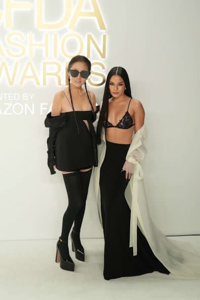 PHOTO: Vera Wang and Vanessa Hudgens attend 2022 CFDA Fashion Awards at Cipriani South Street, Nov. 7, 2022, in New York City.  (Sean Zanni/Patrick McMullan via Getty Image)