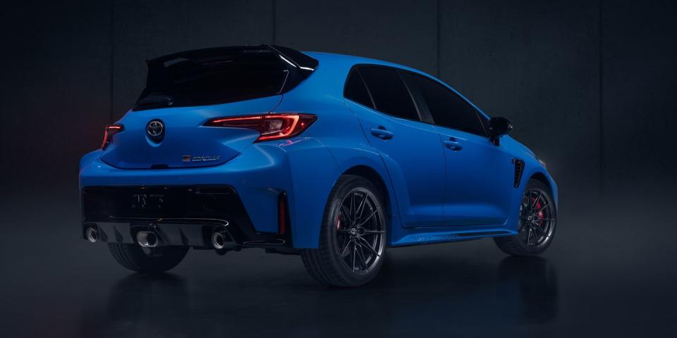 2024 toyota gr corolla circuit edition rear