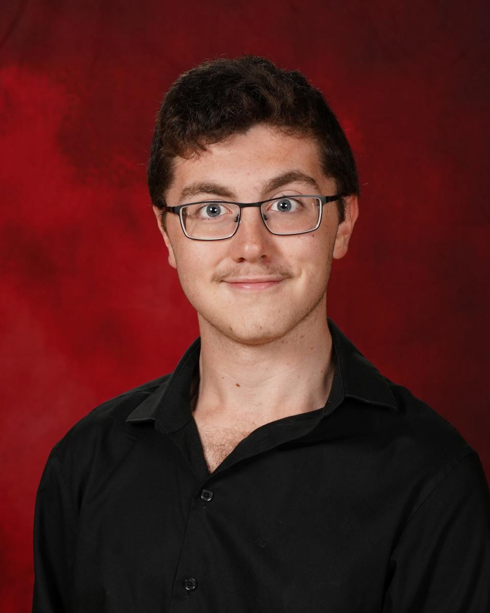 Jeffery D. Worrell, 18, of Bolivar. Jeffery “JD” D. Worrell was a junior when he was the May 2023 Tuscarawas Valley Fine Arts Student of the Month.