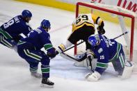 NHL: Pittsburgh Penguins at Vancouver Canucks