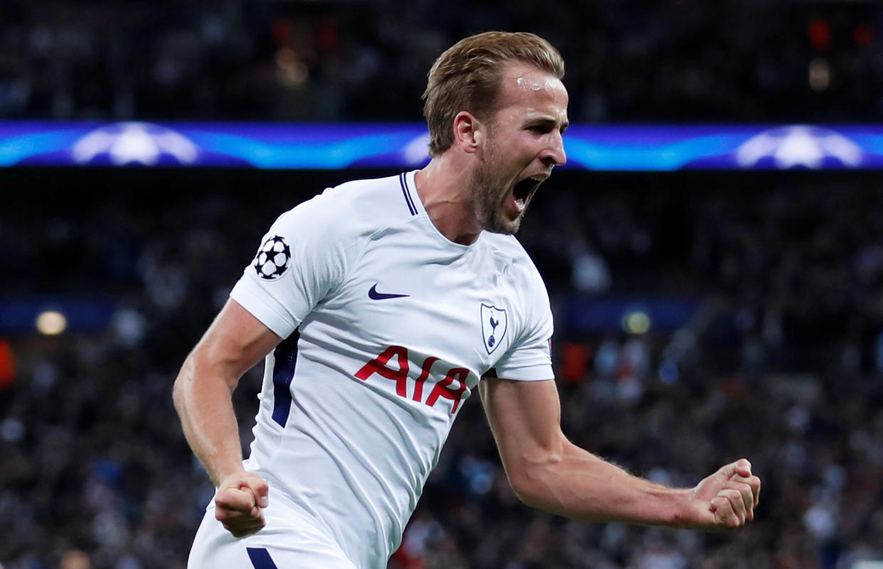 Harry Kane scored twice and Tottenham Hotspur scored a huge win at Wembley against Borussia Dortmund. (Reuters)