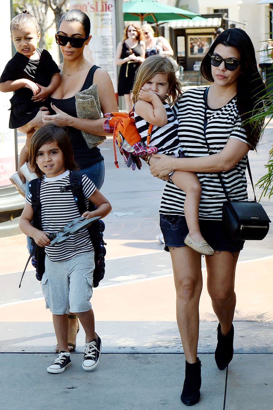 Kourtney Kardashian, Mason and Penelope