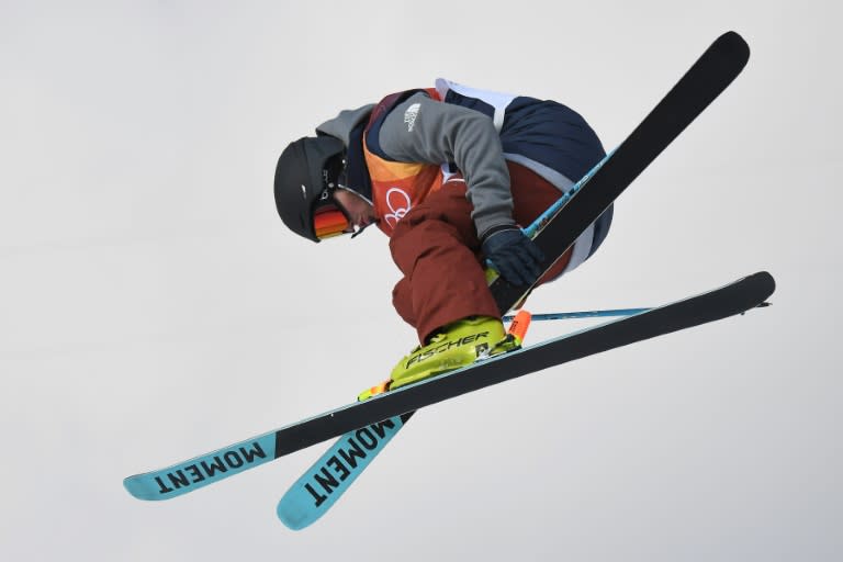 USA's David Wise flies to victory in the men's ski halfpipe during the Pyeongchang Winter Olympics, landing a winning third run after two dramatic fails