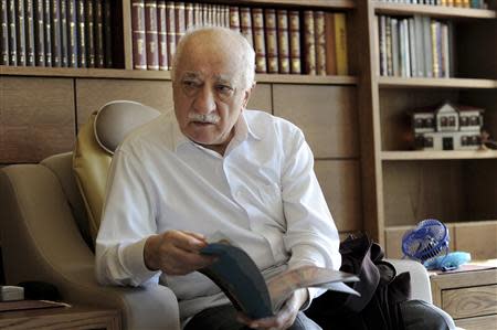 Islamic preacher Fethullah Gulen is pictured at his residence in Saylorsburg, Pennsylvania September 26, 2013. REUTERS/Selahattin Sevi/Zaman Daily via Cihan News Agency