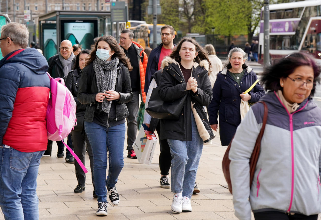 New figures show how a clear majority of people have now had COVID. (PA)