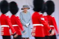 Britain's Queen Elizabeth official birthday