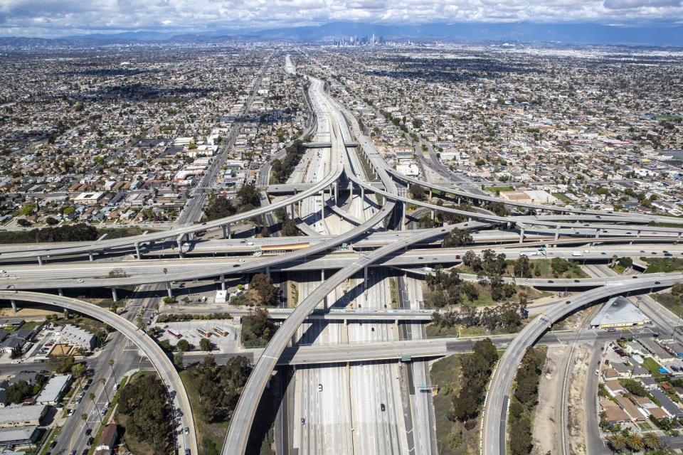 LA from the air