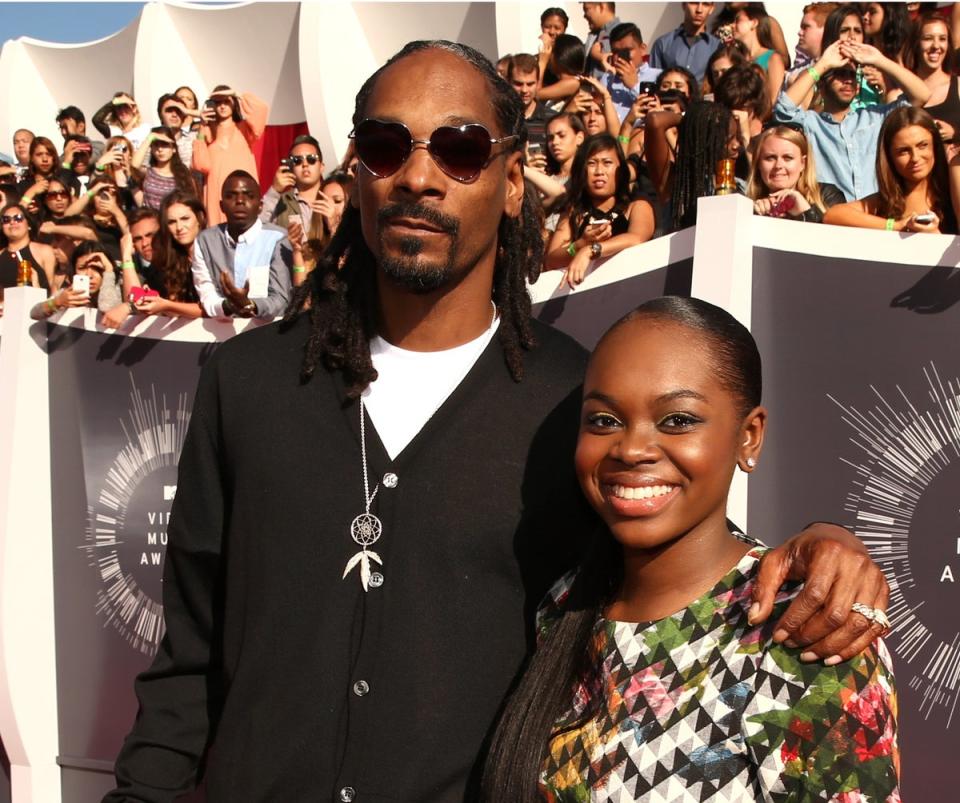 Snoop Dogg and daughter Cori Broadus (Getty Images for MTV)