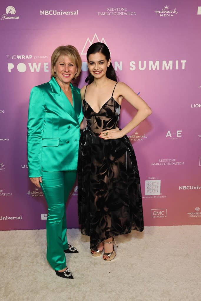 Sharon Waxman and Aria Maria Loberti, Changemakers Dinner 2023