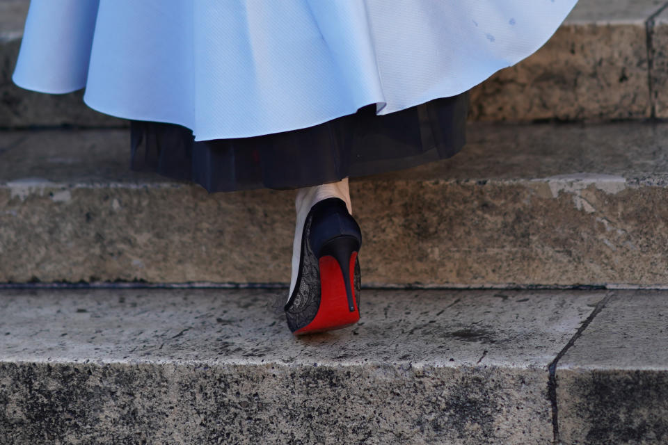 Die roten Sohlen sind in Europa Louboutin vorbehalten. (Bild: Getty Images)