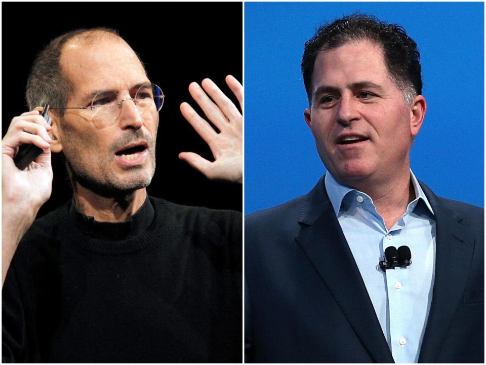 Steve Jobs Michael Dell