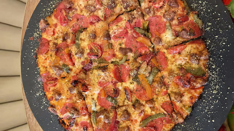 the ultimate pizza closeup