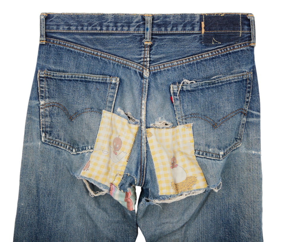 Jeans owned by Kurt Cobain