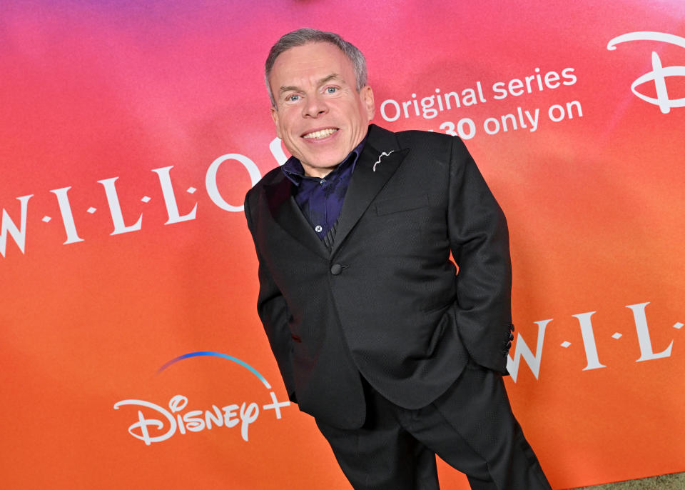 Warwick Davis attends Lucasfilm and Imagine Entertainment's New Series 