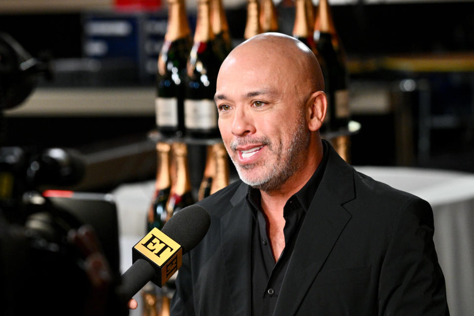 Jo Koy at the 81st Golden Globe Awards red carpet roll-out and press preview held at the Beverly Hilton on Jan. 4, 2024 in Beverly Hills, California. / Credit: Michael Buckner/Penske Media via Getty Images