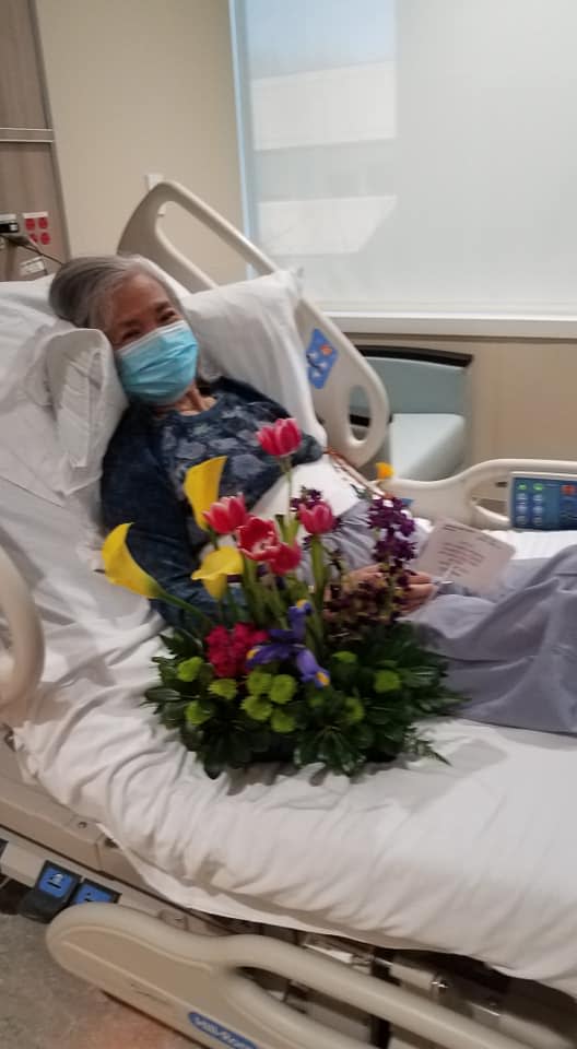 Duc Le recovering from cancer surgery in Northern Virginia spring 2021.  