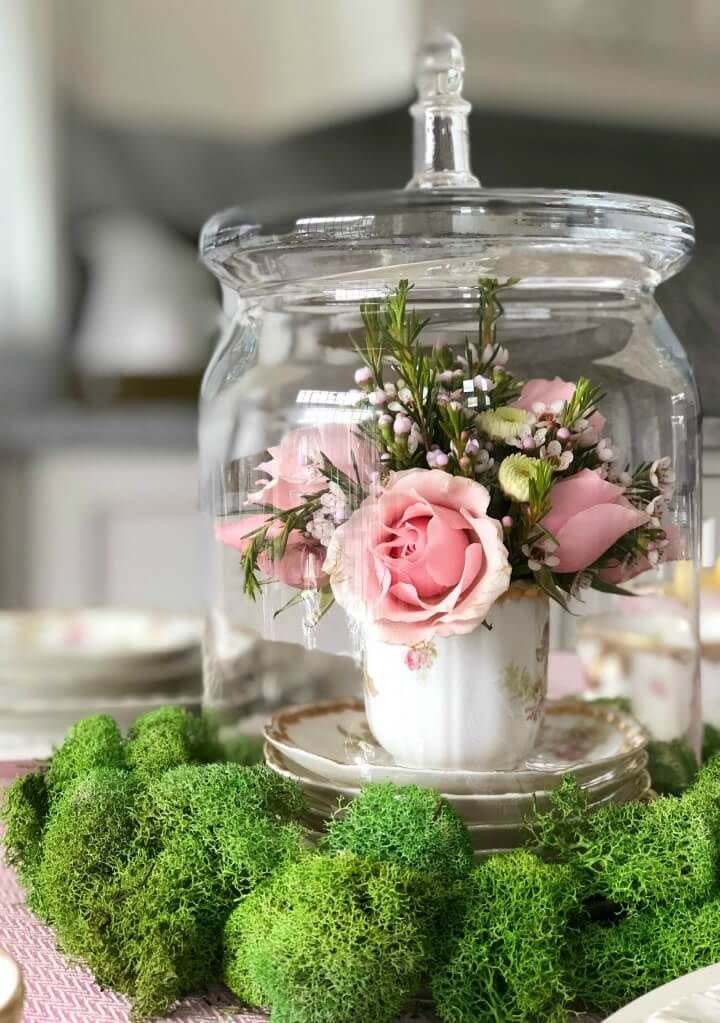 Tea Cup Flower Vases