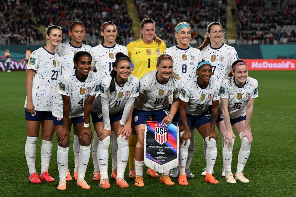 U.S. women soccer stars deny any sense of panic