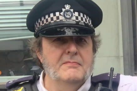 <p>Camden PC John Fabrizi</p> (@MPSCamden)