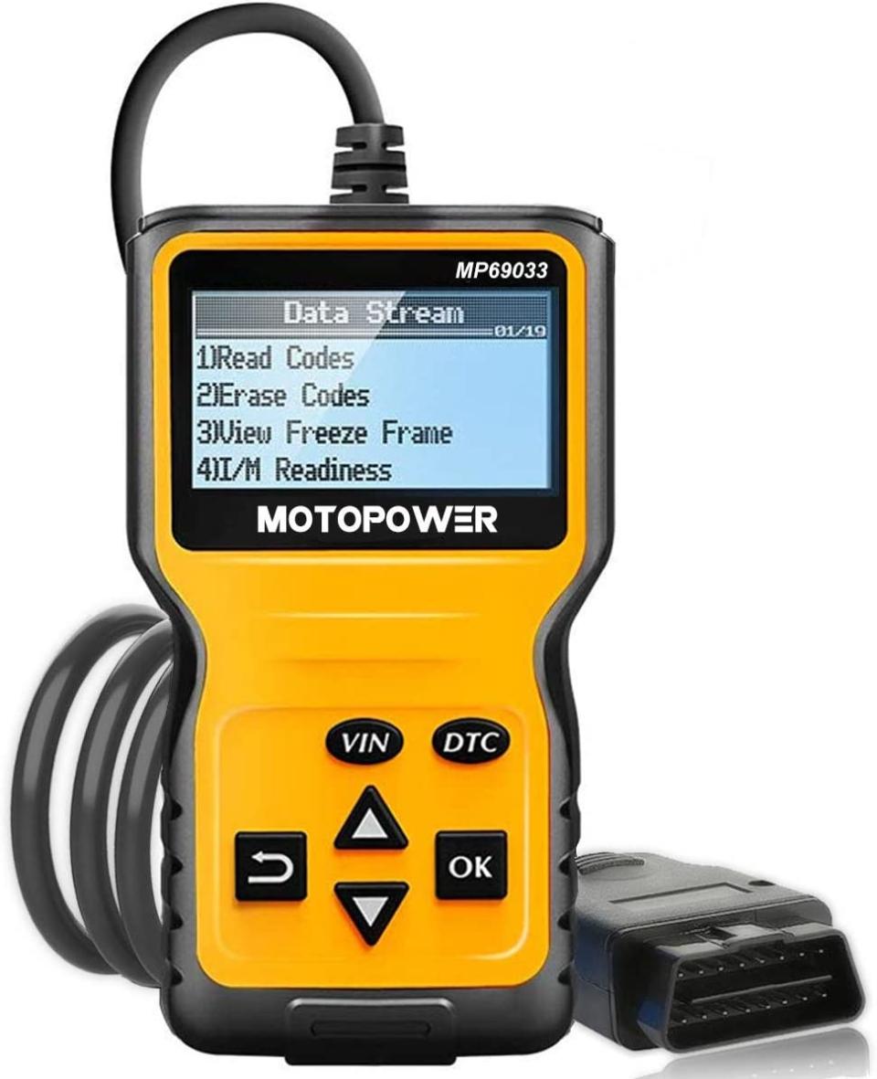 MotoPower MP69033 OBD2 掃描儀 - 25.00 美元 (7% 折扣)